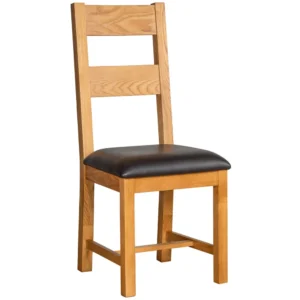 Cottage Oak Ladder Back Chair
