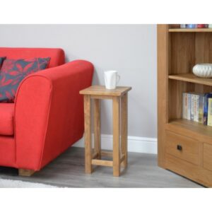 Rustic Occasional Square Lamp Table