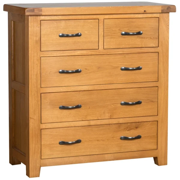 Cottage Oak 3 + 2 Chest
