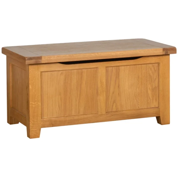 Cottage Oak Blanket Box