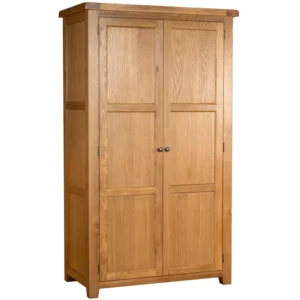 Cottage Oak Double All Hanging Wardrobe
