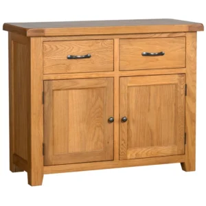 Cottage Oak 2 Door 2 Drawer Sideboard