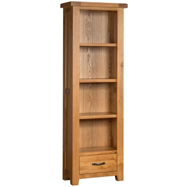 Cottage Oak Bookcase 600 X 1800