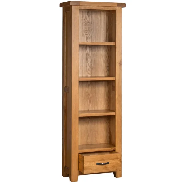 Cottage Oak Bookcase 600 X 1800 - Image 2