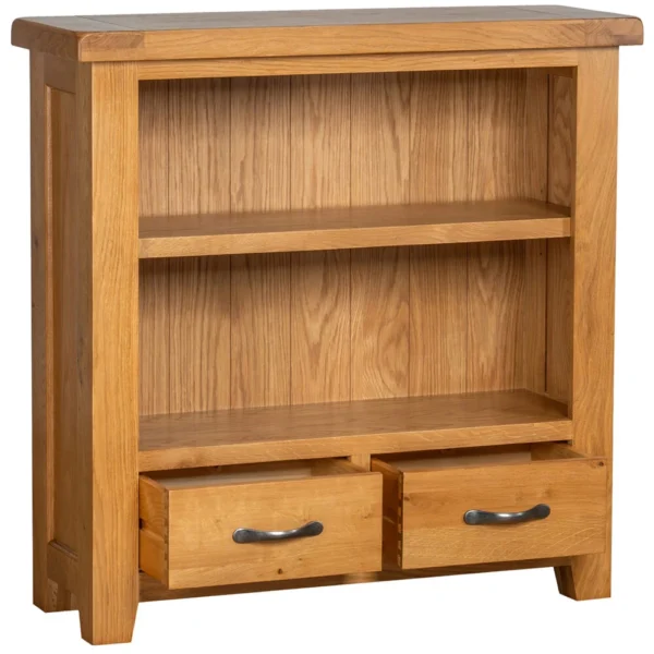 Cottage Oak Bookcase 900 X 900 - Image 2