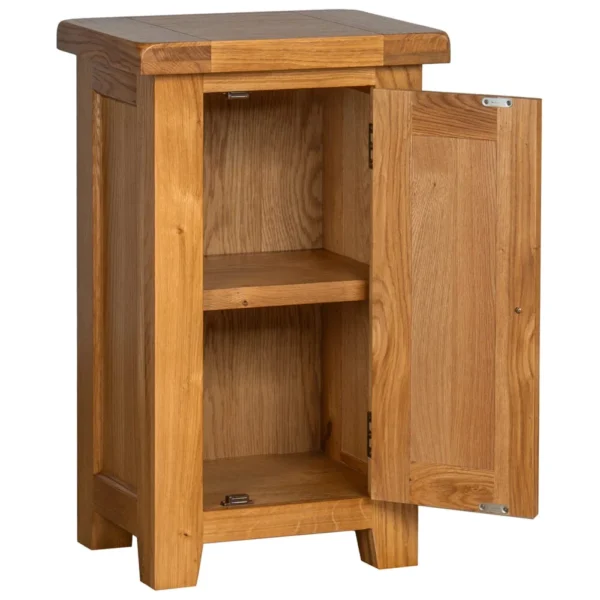 Cottage Oak 1 Door Cabinet - Image 2