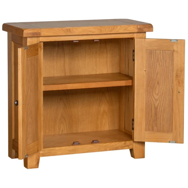 Cottage Oak 2 Door Cabinet - Image 2