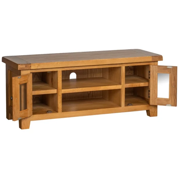 Cottage Oak Large TV Unit - Image 2