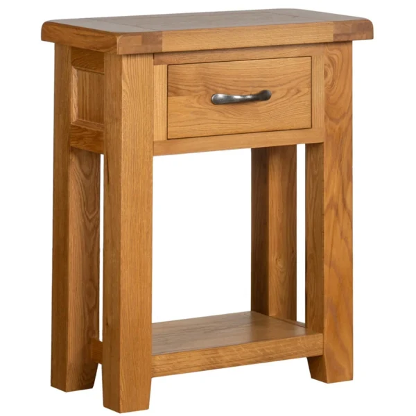 Cottage Oak 1 Drawer Console Table