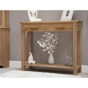 Modern Oak Hall/Console Table