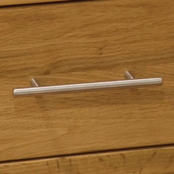 Modern Oak CD/DVD Storage Cupboard - Image 3