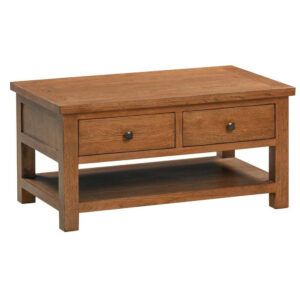 Avon Dark Oak - Coffee Table With 2 Drawers