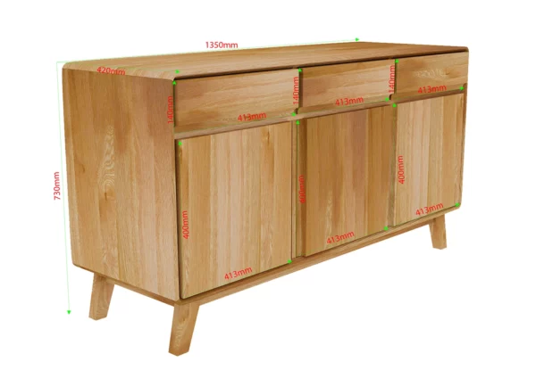 Nordic Large Sideboard - Image 2