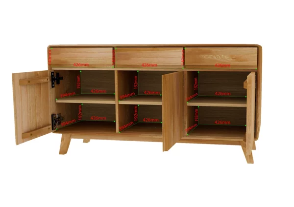 Nordic Large Sideboard - Image 3