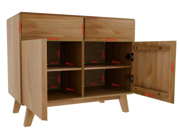 Nordic Small Sideboard - Image 3