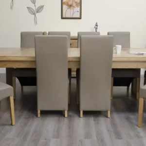Deluxe Rustic – Twin Leaf Extending Table (240cm)