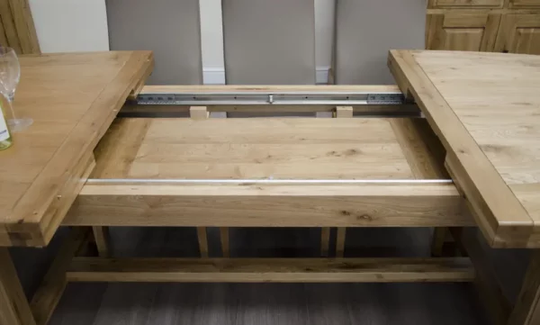 Deluxe Rustic - Super Oval Extending Dining Table (210cm) - Image 8