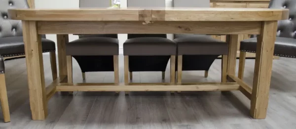 Deluxe Rustic - Super Oval Extending Dining Table (210cm) - Image 10