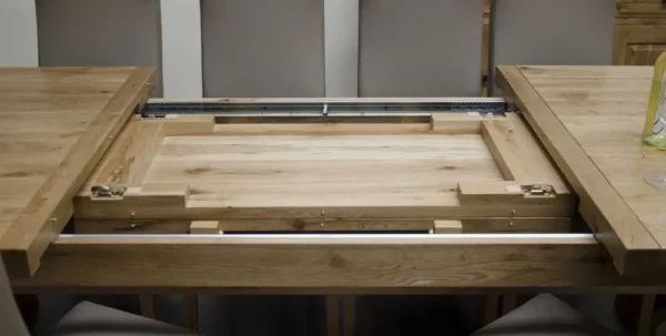 Deluxe 2400 Extending Dining Table (240cm + 2x 50cm) - Image 10