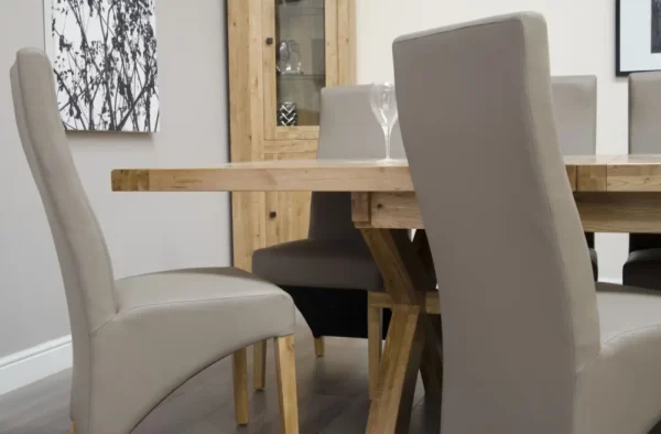 Deluxe 2400 Extending Dining Table (240cm + 2x 50cm) - Image 12