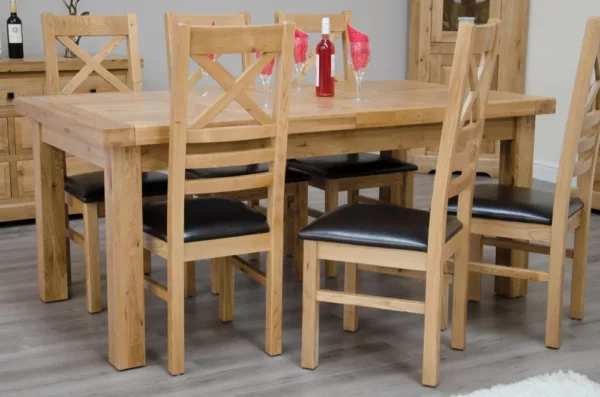 Deluxe 1800 Extending Dining Table - Image 11