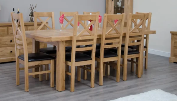 Deluxe 1800 Extending Dining Table - Image 6