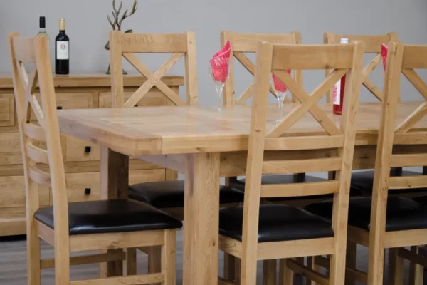 Deluxe 1800 Extending Dining Table - Image 7
