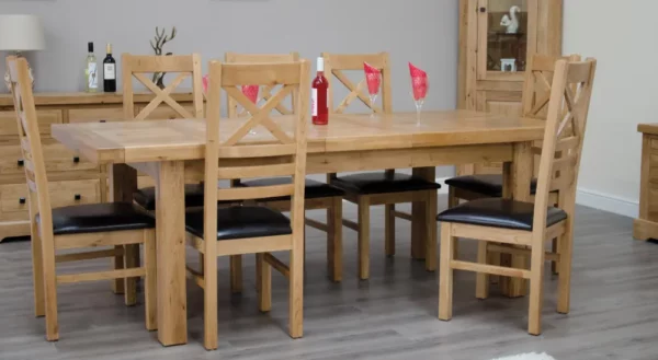 Deluxe 1800 Extending Dining Table - Image 9
