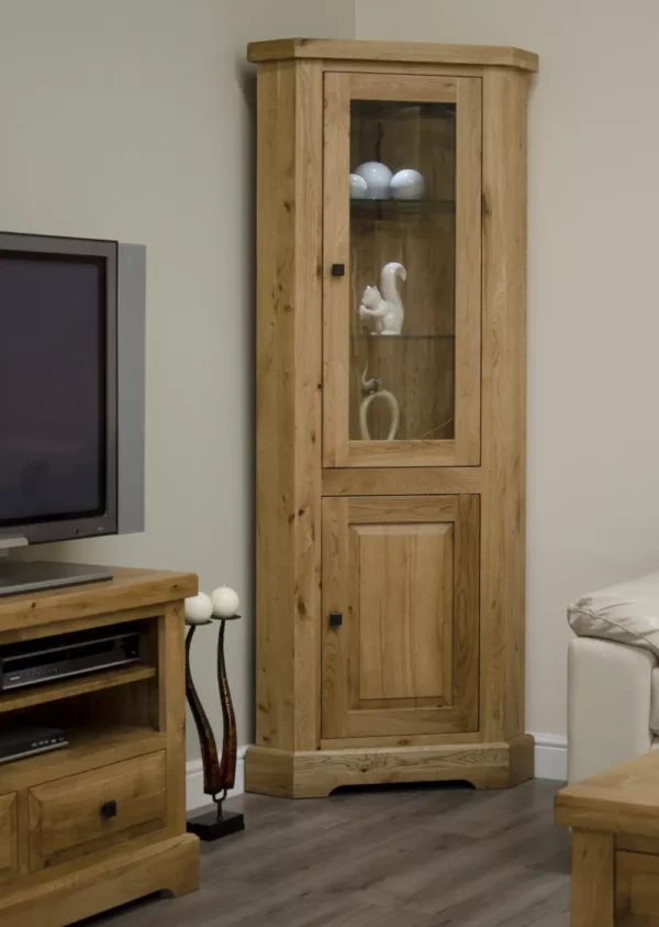 Deluxe Rustic - Corner Display Unit