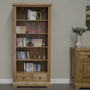 Deluxe Rustic - Large Bookcase