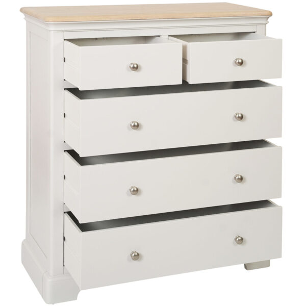 Linton Painted 2 Over 3 Chest - Image 2
