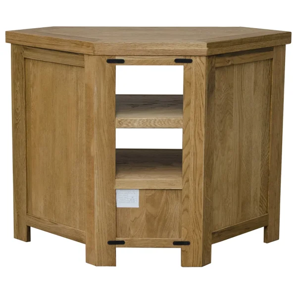Chase Rustic Oak Corner TV - RUSCORTV - Image 6
