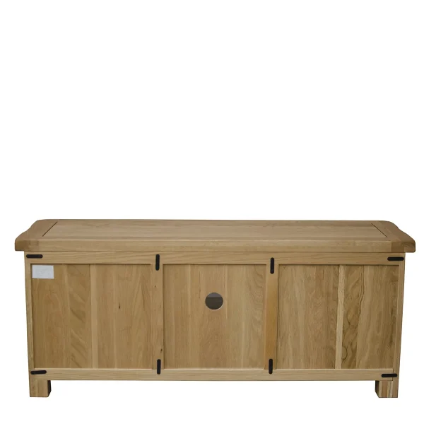 Chase Rustic Solid Oak Plasma TV Cabinet - Image 5