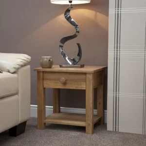 Torino Lamp Table with Drawer