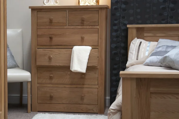 Torino 2 over 4 Drawer Chest