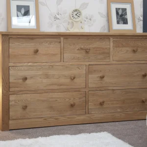 Torino Wide 7 Drawer Multi Chest