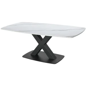 Vermont Coffee Table – In White Stone