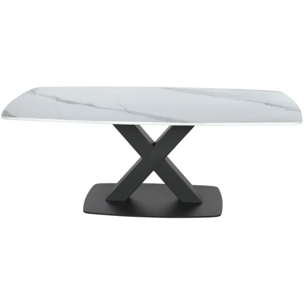 Vermont Coffee Table – In White Stone - Image 2