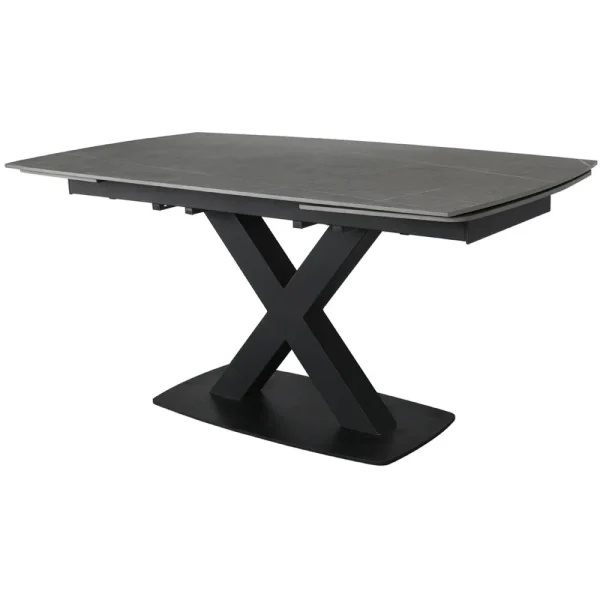 Vermont Large Extending Dining Table 160-240cm – In Grey Stone - Image 4