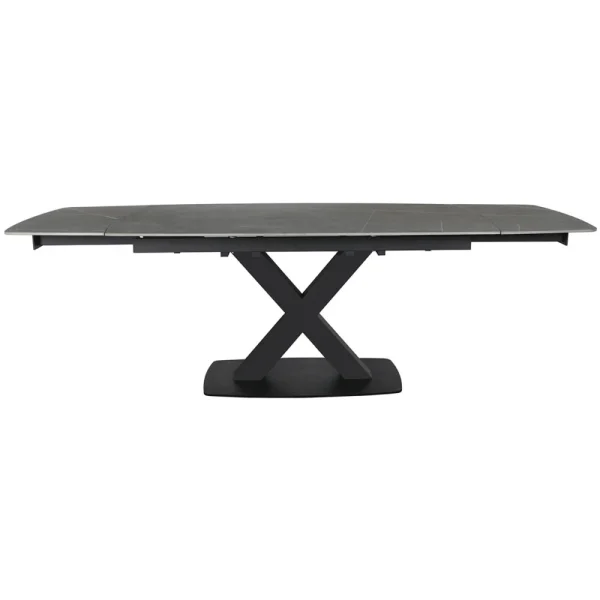 Vermont Large Extending Dining Table 160-240cm – In Grey Stone - Image 2