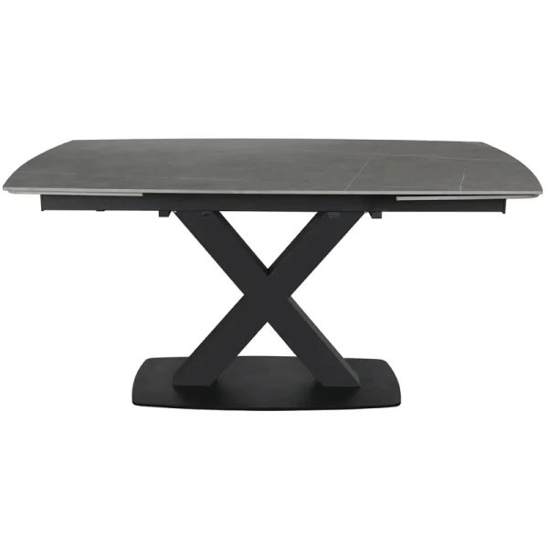 Vermont Large Extending Dining Table 160-240cm – In Grey Stone - Image 3