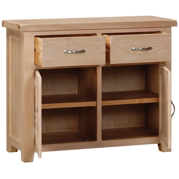Wiltshire Oak 2 Doors 2 Drawers Sideboard - Image 2
