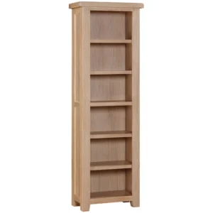 Wiltshire Oak Tall Narrow Bookcase