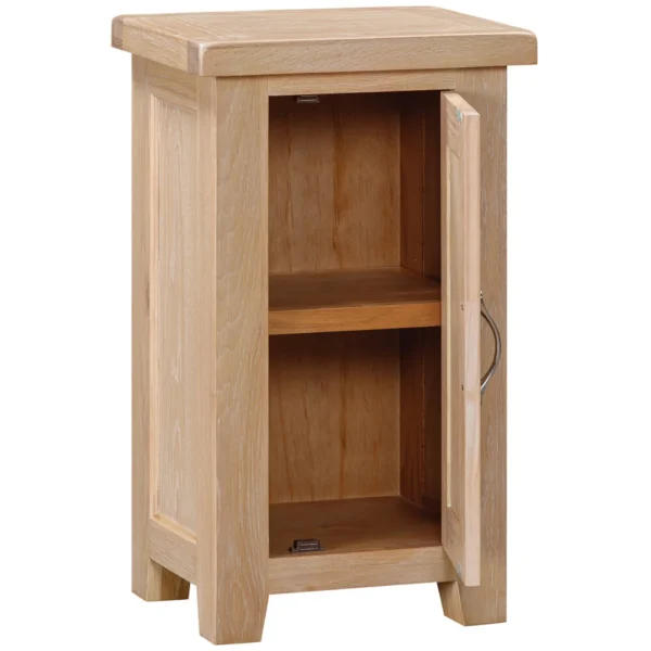 Wiltshire Oak 1 Door Cabinet - Image 2