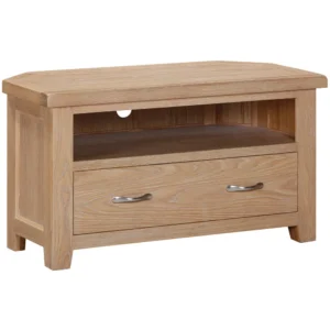 Wiltshire Oak Corner TV Unit