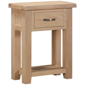Wiltshire Oak 1 Drawer Console Table