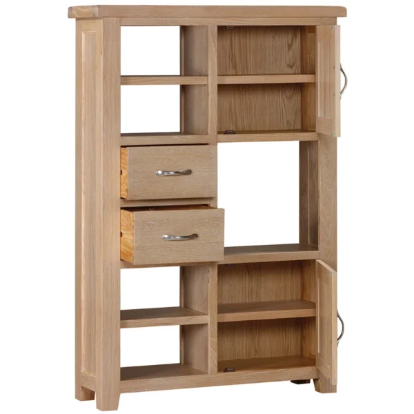 Wiltshire Oak Tall Display Unit - Image 2