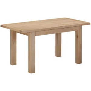 Wiltshire Oak Dining Table With 1 Extension 120-153 X 80