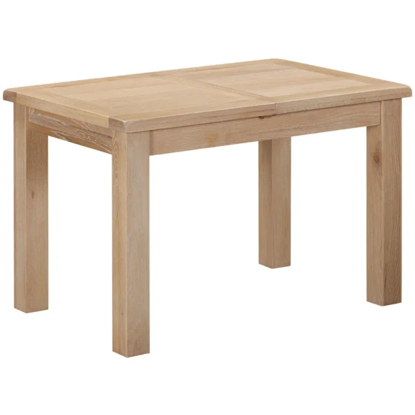 Wiltshire Oak Dining Table With 1 Extension 120-153 X 80 - Image 2