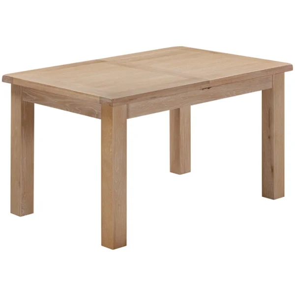 Wiltshire Oak Dining Table With 2 Extensions 132-198 X 90 - Image 2